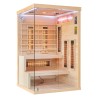 Sauna na podczerwień z kamieniem solnym 120X120X200CM FS-EP2RS PRAWA