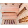 Sauna na podczerwień z kamieniem solnym 120X120X200CM FS-EP2RS PRAWA