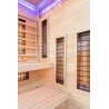 Sauna na podczerwień z kamieniem solnym 120X120X200CM FS-EP2RS PRAWA
