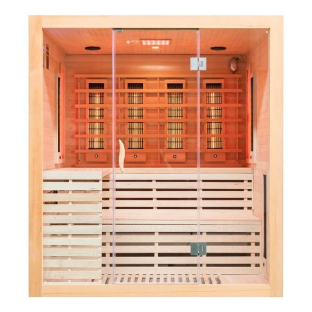 Sauna na podczerwień z kamieniami soli himalajskiej 180X160X200CM FS-EA4RS
