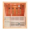 Sauna na podczerwień z kamieniami soli himalajskiej 180X160X200CM FS-EA4RS