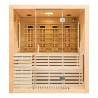 Sauna na podczerwień z kamieniami soli himalajskiej 180X160X200CM FS-EA4RS