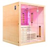 Sauna na podczerwień z kamieniami soli himalajskiej 180X160X200CM FS-EA4RS