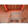 Sauna na podczerwień z kamieniami soli himalajskiej 180X160X200CM FS-EA4RS