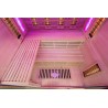 Sauna na podczerwień z kamieniami soli himalajskiej 180X160X200CM FS-EA4RS