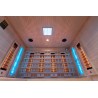 Sauna na podczerwień z kamieniami soli himalajskiej 180X160X200CM FS-EA4RS