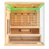 Sauna na podczerwień z kamieniem solnym 175X140X200CM FS-EP4RS LEWA