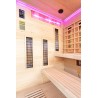 Sauna na podczerwień z kamieniem solnym 175X140X200CM FS-EP4RS LEWA