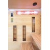 Sauna na podczerwień z kamieniem solnym 175X140X200CM FS-EP4RS LEWA