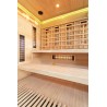 Sauna na podczerwień z kamieniem solnym 175X140X200CM FS-EP4RS LEWA