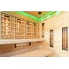 Sauna na podczerwień z kamieniem solnym 175X140X200CM FS-EP4RS PRAWA