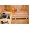 Sauna sucha z piecem HARVIA 2,3 kW i izolacją ścian 120X105X190CM FS-EA2