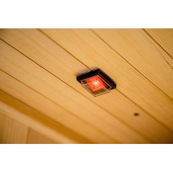 Sauna sucha z piecem HARVIA 2,3 kW i izolacją ścian 120X105X190CM FS-EA2