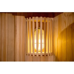 Sauna sucha z piecem HARVIA 2,3 kW i izolacją ścian 120X105X190CM FS-EA2