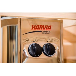 Sauna sucha z piecem HARVIA 2,3 kW i izolacją ścian 120X105X190CM FS-EA2