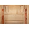 Sauna sucha z piecem HARVIA 3,5 kW i kamieniem solnym i izolacją ścian 120X105X190CM FS-EA2S