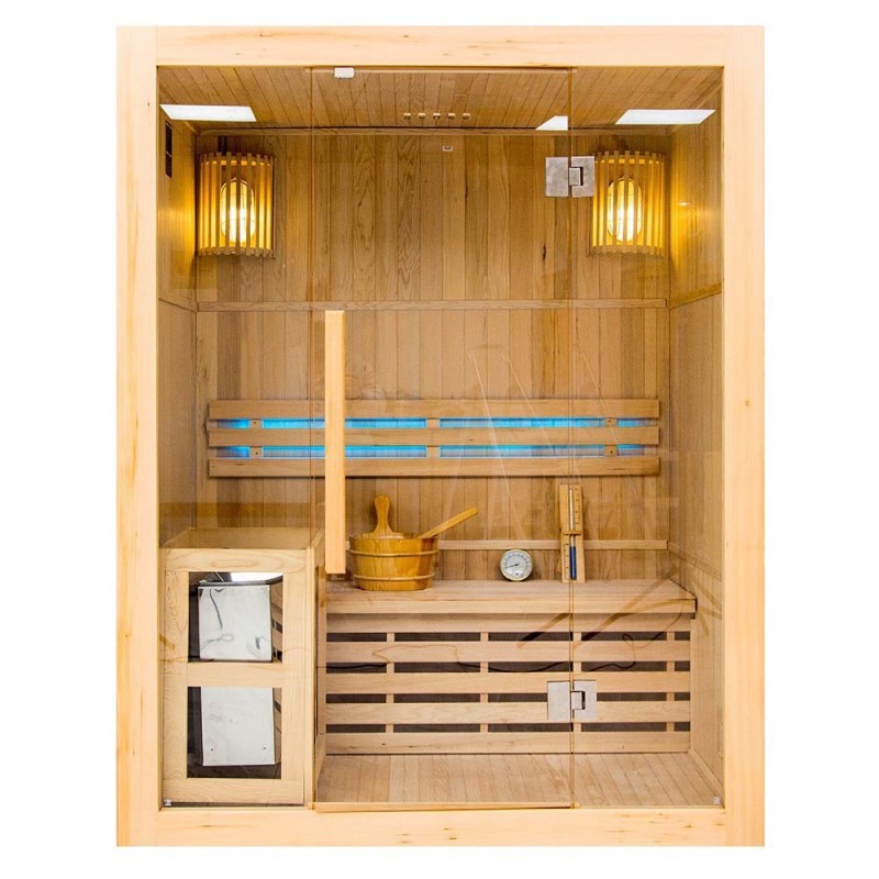 Sauna sucha z piecem HARVIA 3,5 kW 150X120X190CM FS-EA3