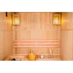 Sauna sucha z piecem HARVIA 3,5 kW 150X120X190CM FS-EA3