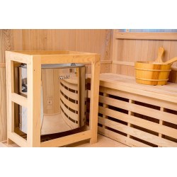 Sauna sucha z piecem HARVIA 3,5 kW 150X120X190CM FS-EA3