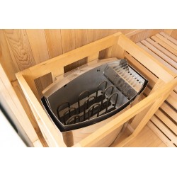 Sauna sucha z piecem HARVIA 3,5 kW 150X120X190CM FS-EA3