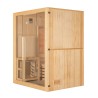 Sauna sucha z piecem HARVIA 3,5 kW, kamieniem solnym i izolacją ścian 150X120X190CM FS-EA3S
