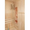 Sauna sucha z piecem HARVIA 3,5 kW, kamieniem solnym i izolacją ścian 150X120X190CM FS-EA3S