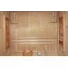 Sauna sucha z piecem HARVIA 3,5 kW, kamieniem solnym i izolacją ścian 150X120X190CM FS-EA3S
