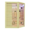Sauna na podczerwień z kamieniem solnym 150X150X190CM RL3CS