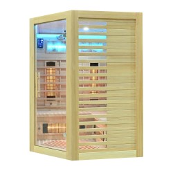 Sauna na podczerwień z kamieniem solnym 150X150X190CM RL3CS