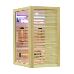 Sauna na podczerwień z kamieniem solnym 150X150X190CM RL3CS