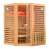 Sauna sucha z piecem HARVIA 8 kW kamieniem solnym 180X180X200CM FS-TS4CB