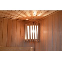 Sauna sucha z piecem HARVIA 8 kW 200X200X200CM FS-EA5C