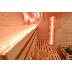 Sauna sucha z piecem HARVIA 8 kW 175X140X190CM FS-EP4S PRAWA