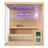 Sauna sucha z piecem HARVIA 8 kW 175X140X190CM FS-EP4S PRAWA