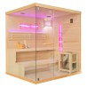 Sauna sucha z piecem HARVIA 8 kW 175X140X190CM FS-EP4S PRAWA