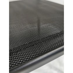 Krzesło Ogrodowe BERGAMO black czarne  Meble Ogrodowe Balkon