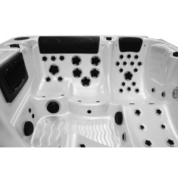 Wanna SPA z hydromasażem ogrodowa 200X200X80CM FS-1662