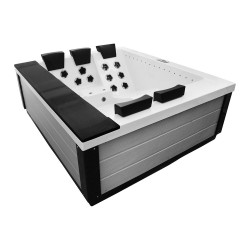Wanna SPA z hydromasażem ogrodowa 220X195X80CM FS-1545