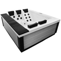 Wanna SPA z hydromasażem ogrodowa 220X195X80CM FS-1545