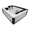 Wanna SPA z hydromasażem ogrodowa 220X195X80CM FS-1545