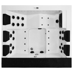 Wanna SPA z hydromasażem ogrodowa 220X195X80CM FS-1545