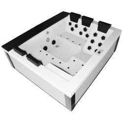 Wanna SPA z hydromasażem ogrodowa 220X195X80CM FS-1545
