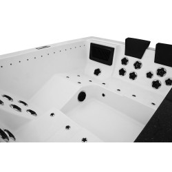 Wanna SPA z hydromasażem ogrodowa 220X195X80CM FS-1545