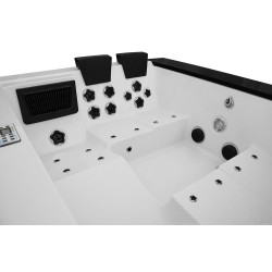 Wanna SPA z hydromasażem ogrodowa 220X195X80CM FS-1545