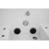 Wanna SPA z hydromasażem ogrodowa 220X195X80CM FS-1545