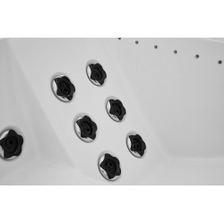 Wanna SPA z hydromasażem ogrodowa 220X195X80CM FS-1545