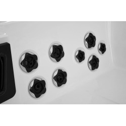 Wanna SPA z hydromasażem ogrodowa 220X195X80CM FS-1545