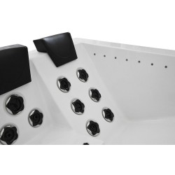 Wanna SPA z hydromasażem ogrodowa 220X195X80CM FS-1545