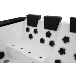 Wanna SPA z hydromasażem ogrodowa 220X195X80CM FS-1545