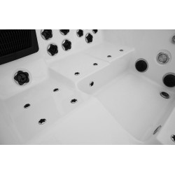 Wanna SPA z hydromasażem ogrodowa 220X195X80CM FS-1545
